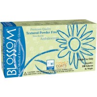 Blossom® Powder Free Latex Exam Gloves with C.O.A.T.S.™  Size M